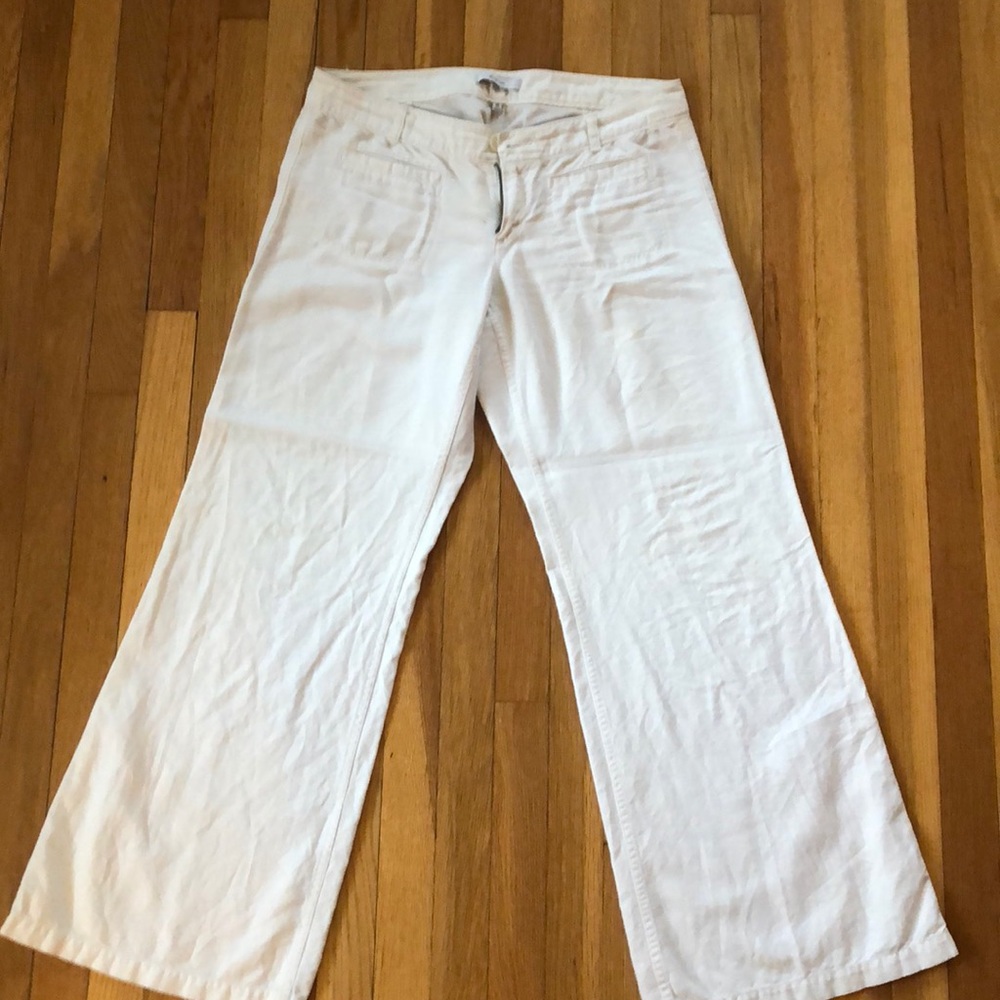 Express wide leg linen pants